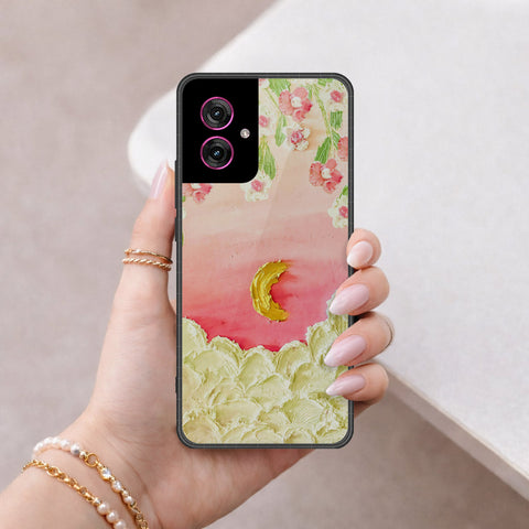 Motorola Moto G55 Cover - Floral Series 3 - HQ Premium Shine Durable Shatterproof Case