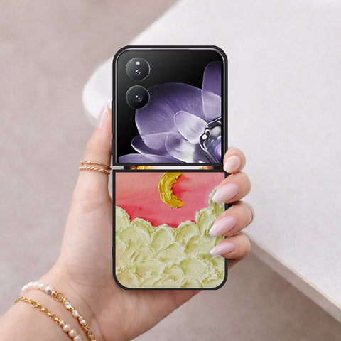 Xiaomi Mix Flip Cover - Floral Series 3 - HQ Premium Shine Durable Shatterproof Case