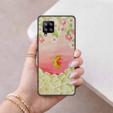 Samsung Galaxy M42 5G Cover - Floral Series 3 - HQ Premium Shine Durable Shatterproof Case