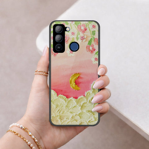 Tecno Pop 5 Pro Cover - Floral Series 3 - HQ Premium Shine Durable Shatterproof Case
