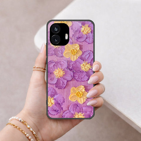 Nothing Phone 2 Cover - Floral Series 3 - HQ Premium Shine Durable Shatterproof Case