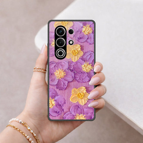 itel S25 Ultra Cover - Floral Series 3 - HQ Premium Shine Durable Shatterproof Case