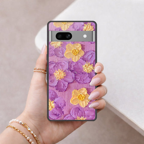 Google Pixel 7a Cover - Floral Series 3 - HQ Premium Shine Durable Shatterproof Case