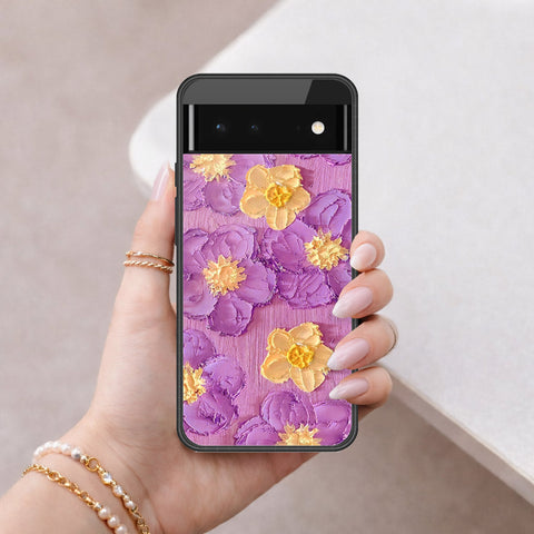 Google Pixel 6 Cover - Floral Series 3 - HQ Premium Shine Durable Shatterproof Case