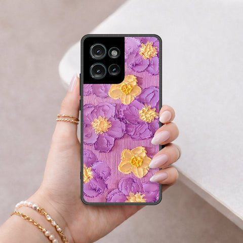 Motorola Edge 50 Cover - Floral Series 3 - HQ Premium Shine Durable Shatterproof Case