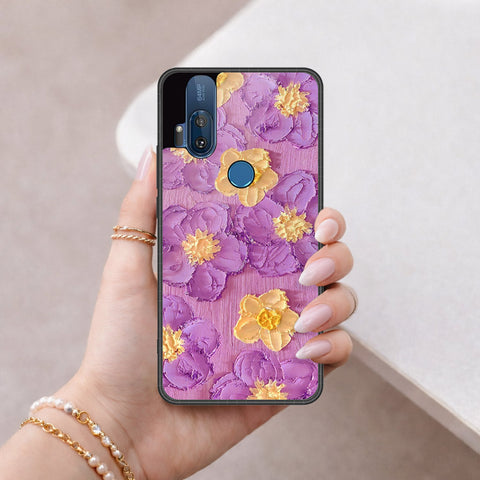 Motorola One Hyper Cover - Floral Series 3 - HQ Premium Shine Durable Shatterproof Case