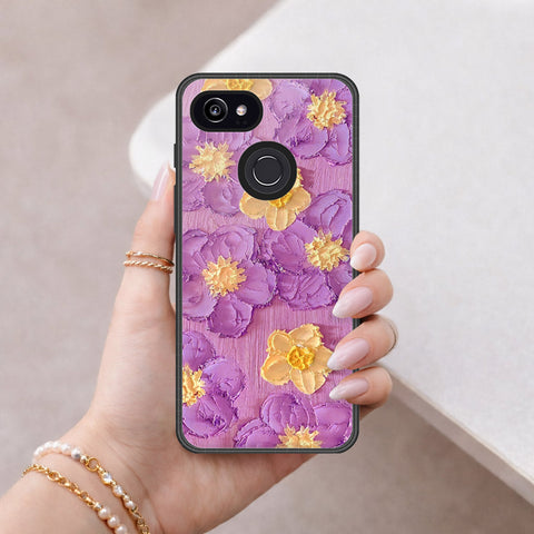 Google Pixel 3 XL Cover - Floral Series 3 - HQ Premium Shine Durable Shatterproof Case