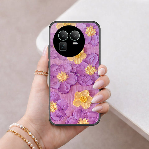 Realme GT 8 (China) Cover - Floral Series 3 - HQ Premium Shine Durable Shatterproof Case