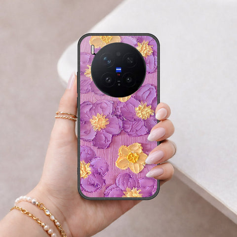 Vivo X300 Pro Cover - Floral Series 3 - HQ Premium Shine Durable Shatterproof Case