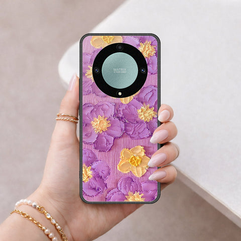 Honor Magic 5 Lite Cover - Floral Series 3 - HQ Premium Shine Durable Shatterproof Case