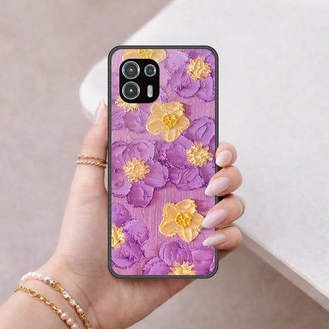 Motorola Edge 20 Lite Cover - Floral Series 3 - HQ Premium Shine Durable Shatterproof Case
