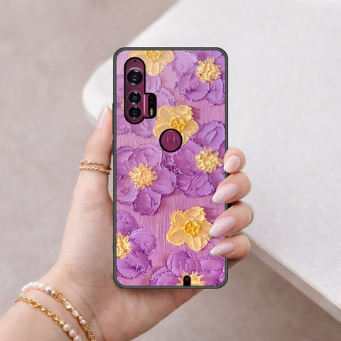 Motorola Edge Plus Cover - Floral Series 3 - HQ Premium Shine Durable Shatterproof Case