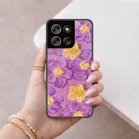 Motorola Moto G56 Cover - Floral Series 3 - HQ Premium Shine Durable Shatterproof Case