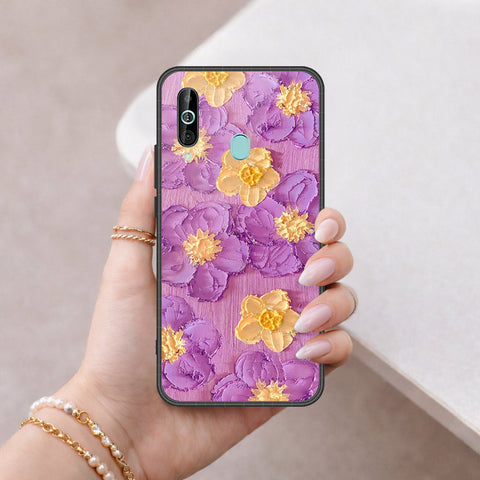 Samsung Galaxy M40 Cover - Floral Series 3 - HQ Premium Shine Durable Shatterproof Case