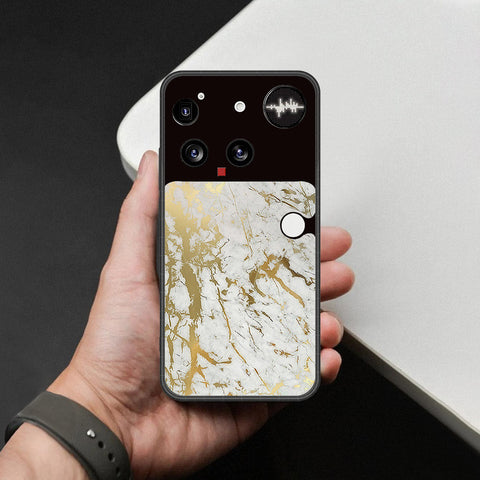 Nothing Phone 3 Cover - White Marble Series - HQ Premium Shine Durable Shatterproof Case