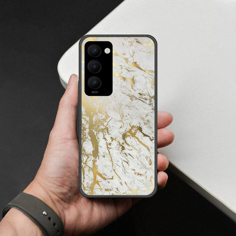 Tecno Camon 18 Premier Cover - White Marble Series - HQ Premium Shine Durable Shatterproof Case