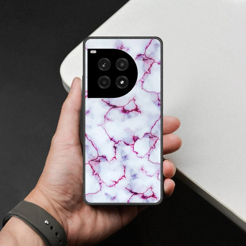 OnePlus Ace 2 Cover - White Marble Series - HQ Premium Shine Durable Shatterproof Case