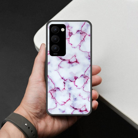 Tecno Camon 18 Premier Cover - White Marble Series - HQ Premium Shine Durable Shatterproof Case