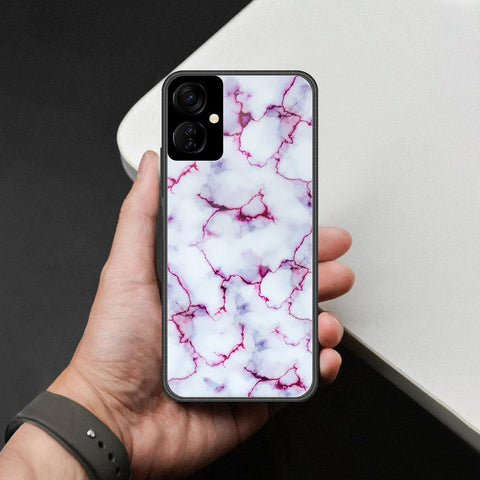 Tecno Spark 9T Cover - White Marble Series - HQ Premium Shine Durable Shatterproof Case