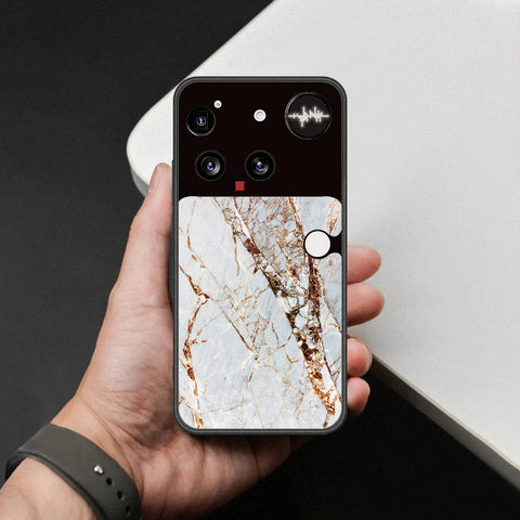 Nothing Phone 3 Cover - White Marble Series - HQ Premium Shine Durable Shatterproof Case