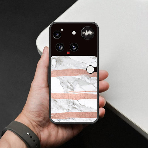 Nothing Phone 3 Cover - White Marble Series - HQ Premium Shine Durable Shatterproof Case