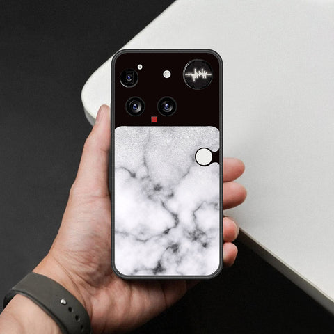 Nothing Phone 3 Cover - White Marble Series - HQ Premium Shine Durable Shatterproof Case