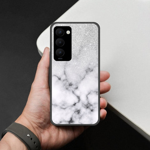 Tecno Camon 18 Premier Cover - White Marble Series - HQ Premium Shine Durable Shatterproof Case