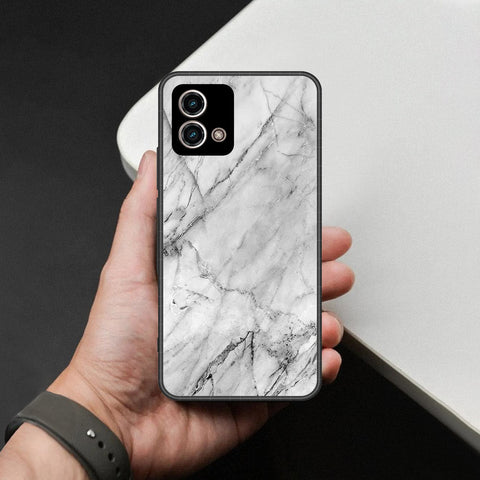 Motorola Moto G Stylus 5G (2023) Cover - White Marble Series - HQ Premium Shine Durable Shatterproof Case