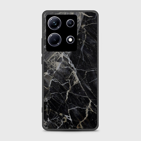 Infinix Note 30 Cover- Black Marble Series - HQ Premium Shine Durable Shatterproof Case (Fast Delivery)