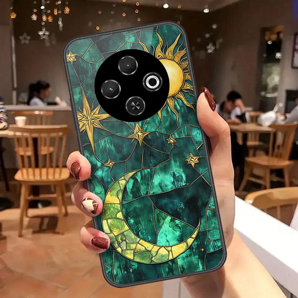 Tecno Spark 30C 4G Cover - Celestial Starry Universe Series - HQ Premium Shine Durable Shatterproof Case