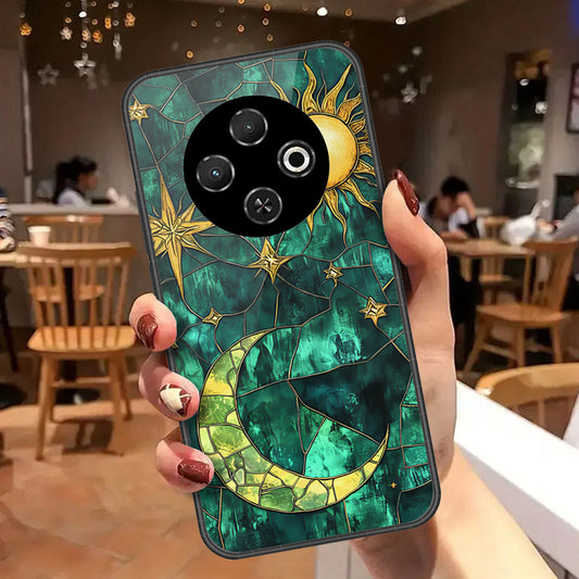 Tecno Spark 30C 4G Cover - Celestial Starry Universe Series - HQ Premium Shine Durable Shatterproof Case