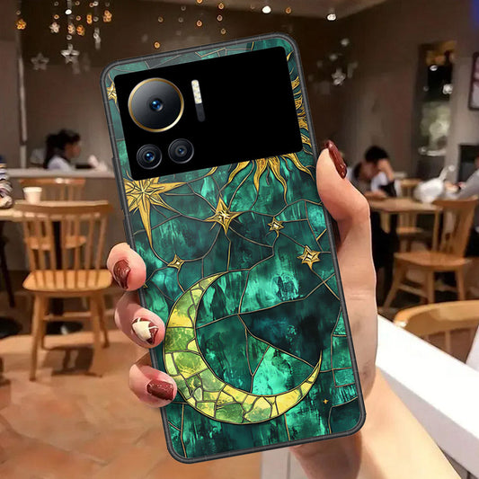 Infinix Note 12 VIP Cover - Celestial Starry Universe Series - HQ Premium Shine Durable Shatterproof Case