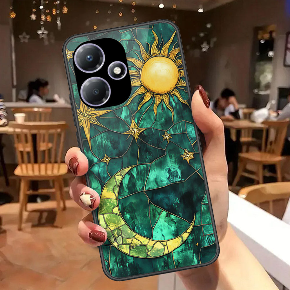 Infinix Hot 30 Play Cover - Celestial Starry Universe Series - HQ Premium Shine Durable Shatterproof Case