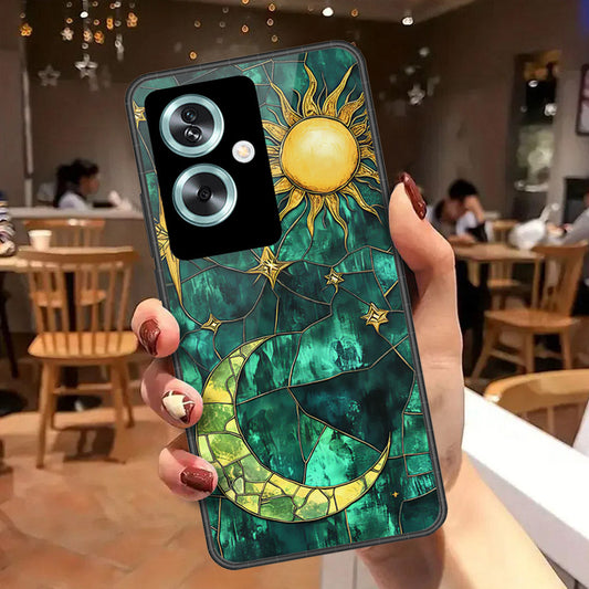 Oppo A2 Cover - Celestial Starry Universe Series - HQ Premium Shine Durable Shatterproof Case