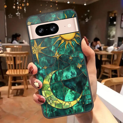 Google Pixel 8 Cover - Celestial Starry Universe Series - HQ Premium Shine Durable Shatterproof Case
