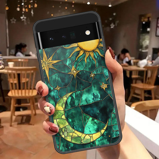 Google Pixel 6 Pro Cover - Celestial Starry Universe Series - HQ Premium Shine Durable Shatterproof Case