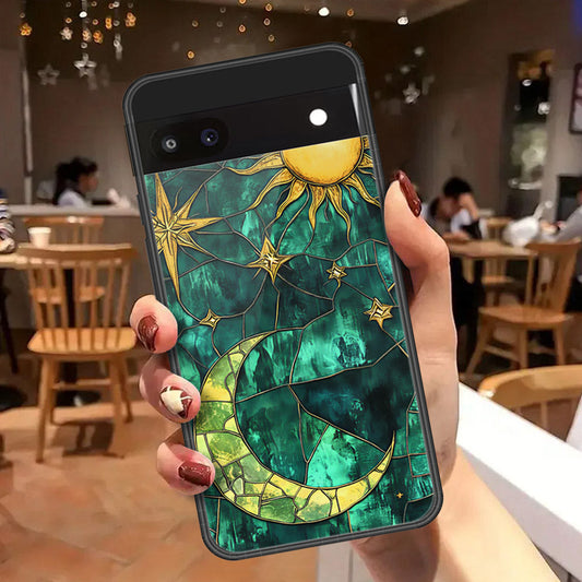Google Pixel 6a Cover - Celestial Starry Universe Series - HQ Premium Shine Durable Shatterproof Case