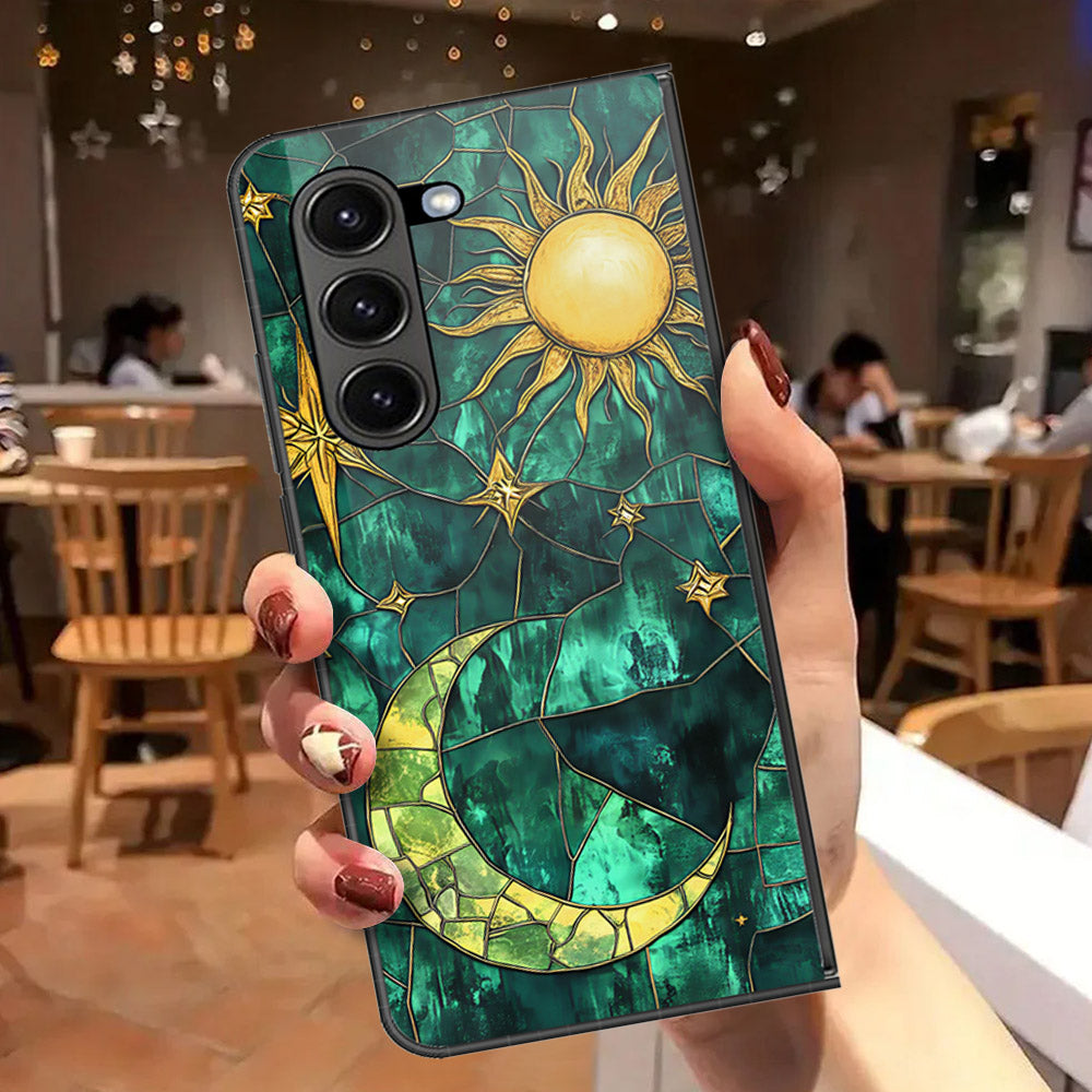Samsung Galaxy Z Fold 6 5G Cover - Celestial Starry Universe Series - HQ Premium Shine Durable Shatterproof Case