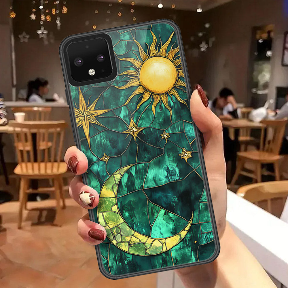 Google Pixel 4 XL Cover - Celestial Starry Universe Series - HQ Premium Shine Durable Shatterproof Case