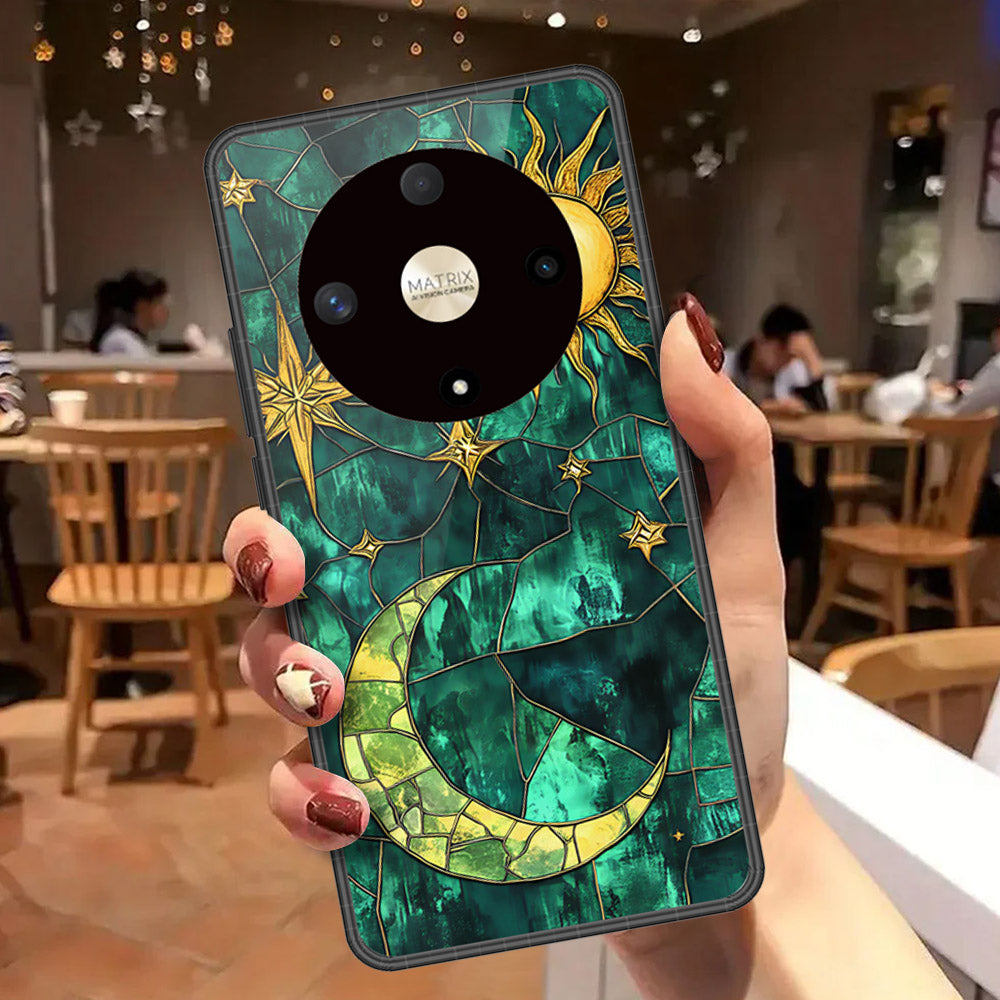 Honor X9a Cover - Celestial Starry Universe Series - HQ Premium Shine Durable Shatterproof Case