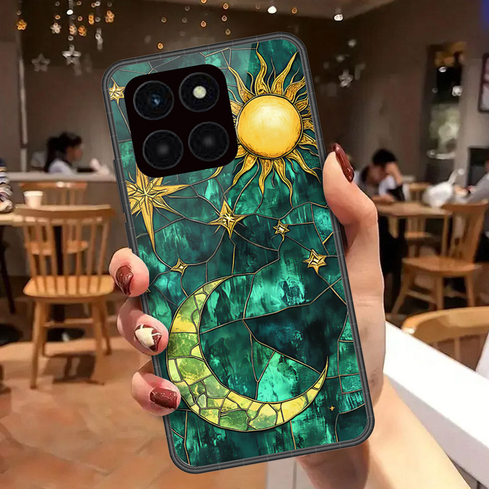 Honor X6a Cover - Celestial Starry Universe Series - HQ Premium Shine Durable Shatterproof Case