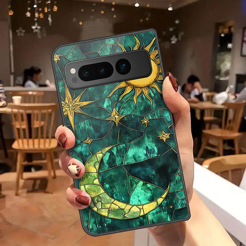 Google Pixel Fold Cover - Celestial Starry Universe Series - HQ Premium Shine Durable Shatterproof Case