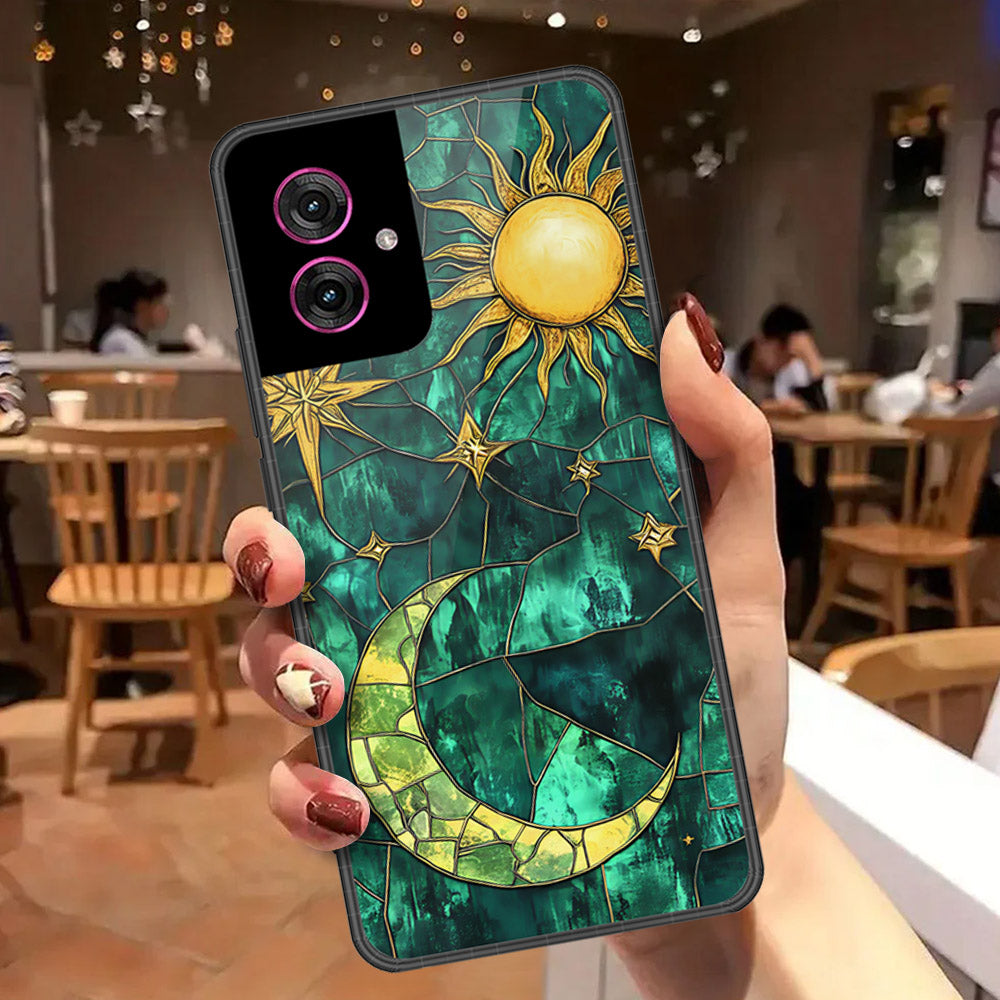 Motorola Moto G55 Cover - Celestial Starry Universe Series - HQ Premium Shine Durable Shatterproof Case