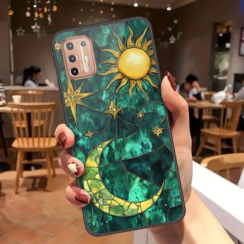 Motorola Moto G9 Plus Cover - Celestial Starry Universe Series - HQ Premium Shine Durable Shatterproof Case