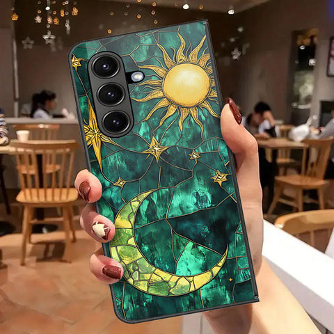 Samsung Galaxy Z Fold 8 Cover - Celestial Starry Universe Series - HQ Premium Shine Durable Shatterproof Case