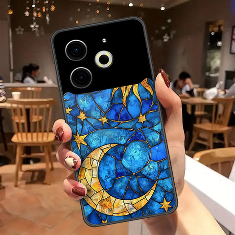 Tecno Pova 6 Neo Cover - Celestial Starry Universe Series - HQ Premium Shine Durable Shatterproof Case