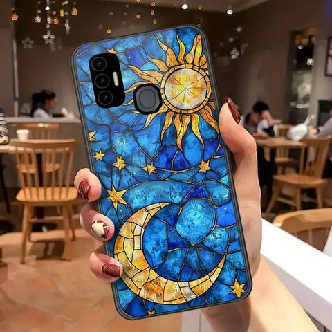 Tecno Spark 7T Cover - Celestial Starry Universe Series - HQ Premium Shine Durable Shatterproof Case