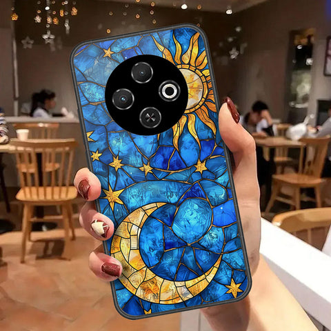 Tecno Spark 30C 4G Cover - Celestial Starry Universe Series - HQ Premium Shine Durable Shatterproof Case