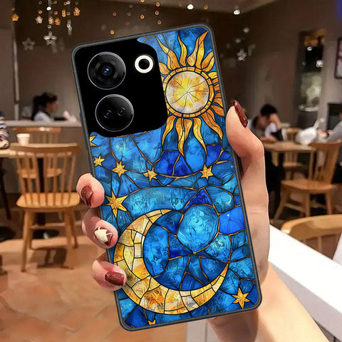 Tecno Camon 20 Cover - Celestial Starry Universe Series - HQ Premium Shine Durable Shatterproof Case
