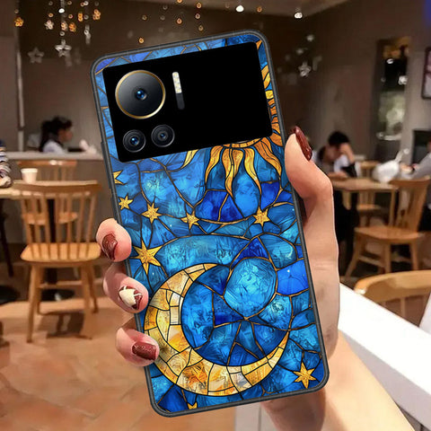 Infinix Note 12 VIP Cover - Celestial Starry Universe Series - HQ Premium Shine Durable Shatterproof Case